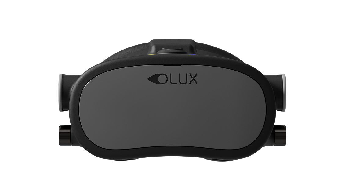 Dispositivo OLUX, vista frontal